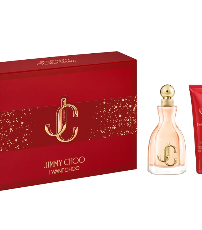 JIMMY CHOO I WANT CHOO EDP 100 ML + 7.5ML + BODY LOTION 100ML