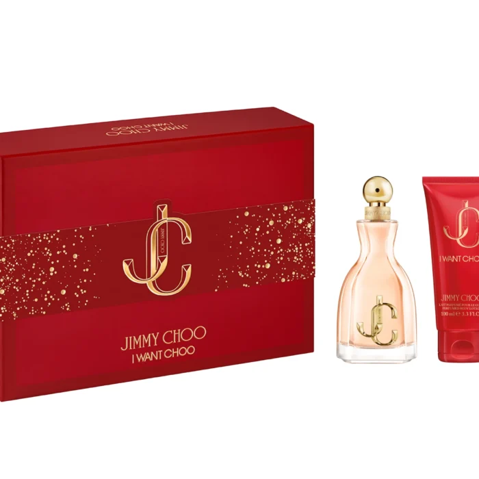 JIMMY CHOO I WANT CHOO EDP 100 ML + 7.5ML + BODY LOTION 100ML