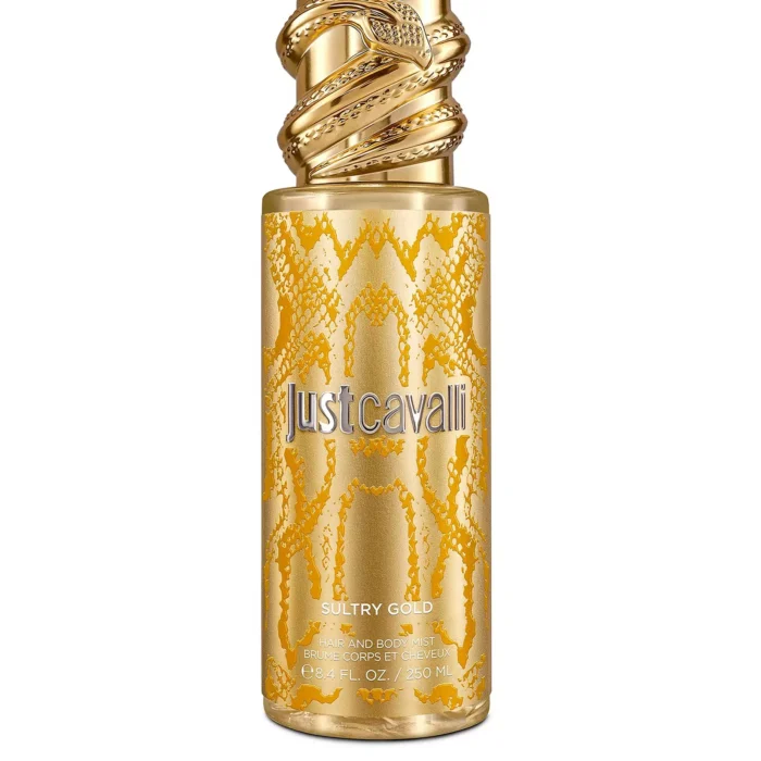 JUST CAVALLI HAIR BODY MIST SULTRY GOLD 250ML