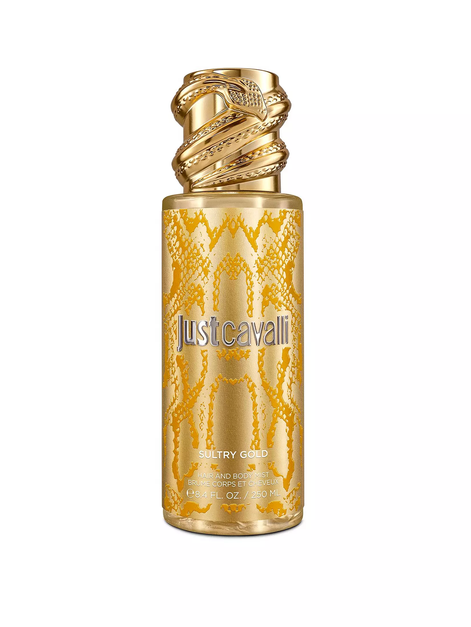 JUST CAVALLI HAIR BODY MIST SULTRY GOLD 250ML